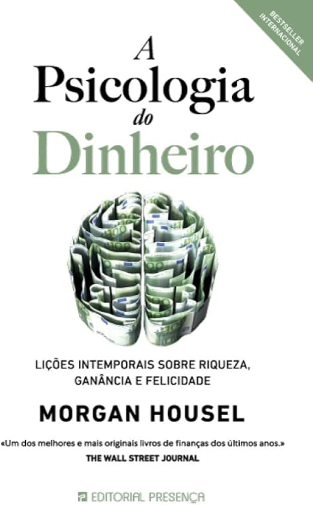 Capa do livro A Psicologia do Dinheiro