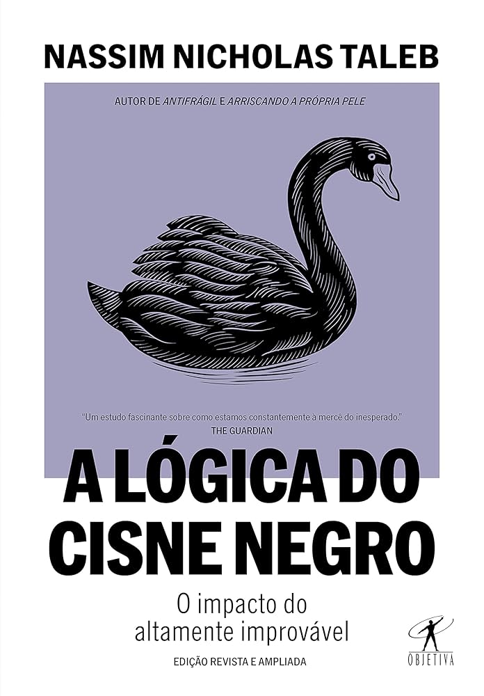 Capa do livro A Lógica do Cisne Negro